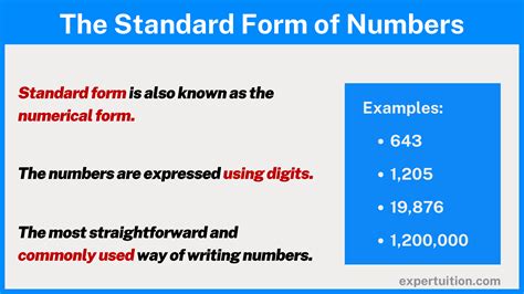 Writing Numbers in Standard, Word, and Expanded Forms - ExperTuition