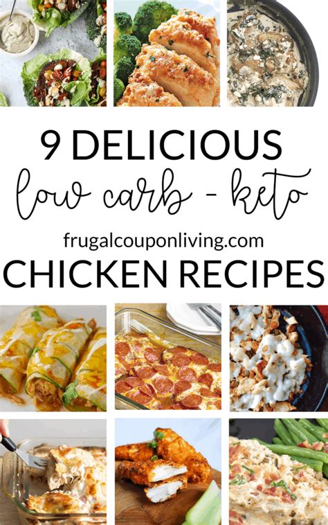 9 Delicious Low Carb Keto Diet Chicken Recipes for Dinner