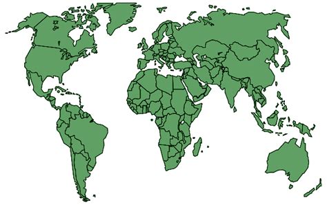 World map PNG transparent image download, size: 620x390px