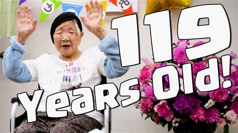 Kane Tanaka Turns 119 Years Old! - YouTube