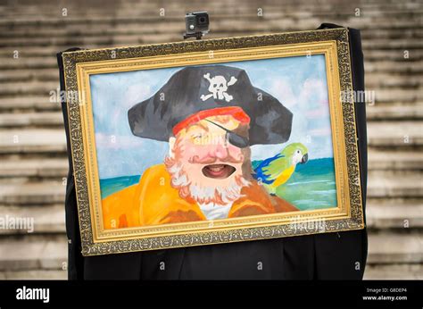 Neil Abraham dressed as Painty the Pirate from Spongebob Squarepants at ...