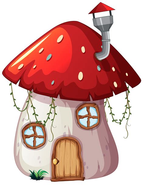 A design of mushroom magic house 414079 Vector Art at Vecteezy