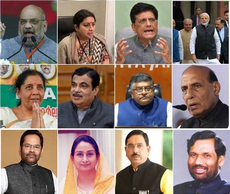 Modi Cabinet: Take a look at Ministers with important portfolios