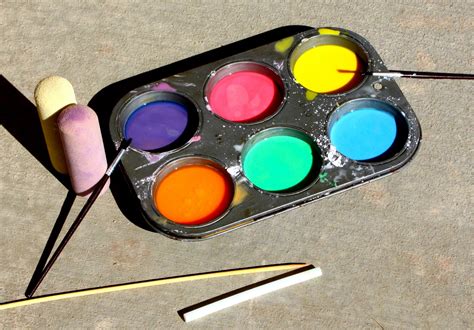 Glitter Sidewalk Paint - Crafts To Do With Kids