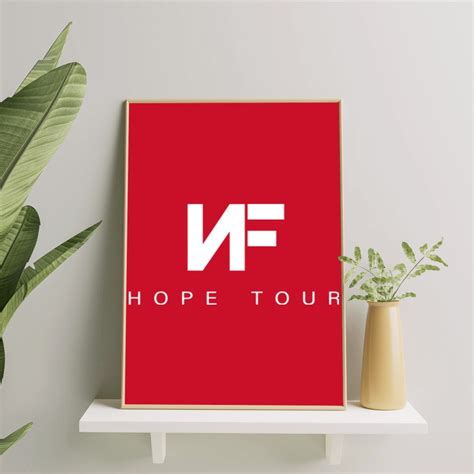 NF Hope Tour 2023 Poster Set, Rapper NF Fan Poster Set, NF 2023 Concert ...