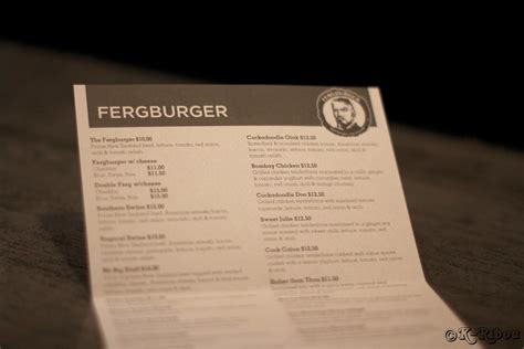 Fergburger menu | Fergburger - Queenstown. Best hamburgers i… | Clément ...