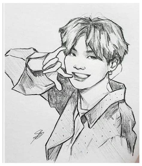 #bts #drawings #easy #suga #btsdrawingseasysuga | Desenho de rosto, Bts ...