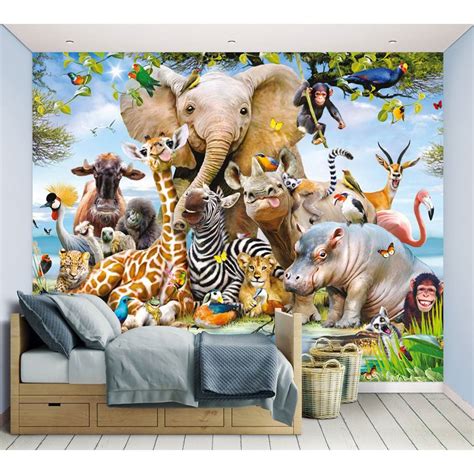 WALLTASTIC WALL MURALS WALLPAPER DECOR KIDS - AVENGERS DISNYE UNICORN ...