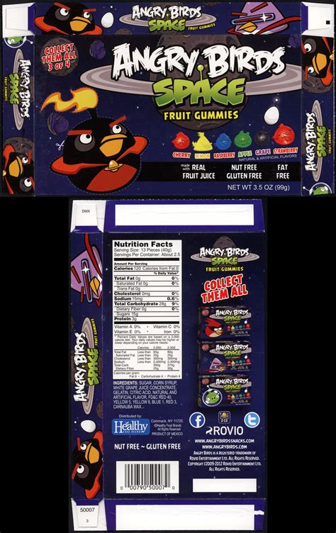 Healthy Food Brands - Angry Birds Space - Fruit Gummies - … | Flickr