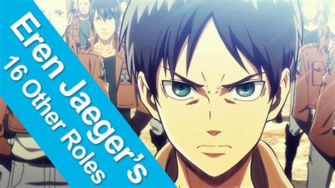 16 Characters That Share The Same Voice Actor As Attack on Titan's Eren ...