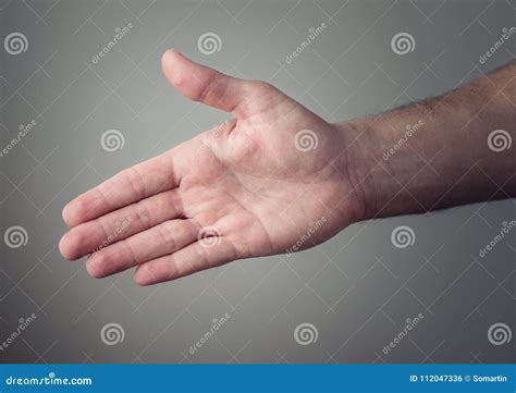 Giving a Hand - Handshake Gesture Stock Photo - Image of background ...