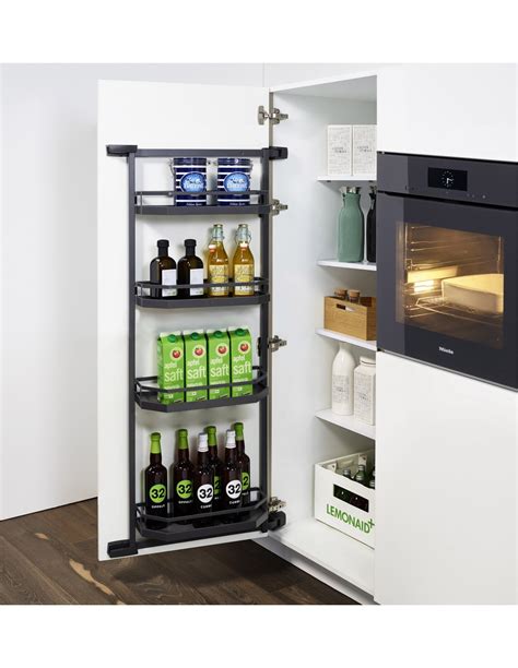 Kessebohmer StudioTandem Side, Door Storage Solution Includes X4 Trays ...