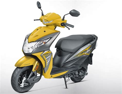 2017 honda dio images yellow colour - CarBlogIndia