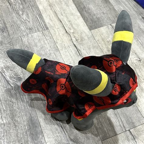 Mavin | Build A Bear Umbreon Eevee Evolution Pokemon Black Red Plush ...