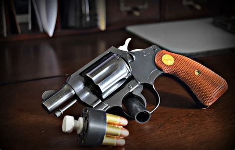 Wallpaper weapons, cartridges, Colt, Detective Special images for ...