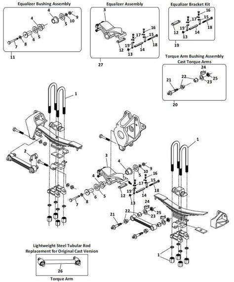 Freightliner Air Suspension System Diagram (Parts Breakdown)