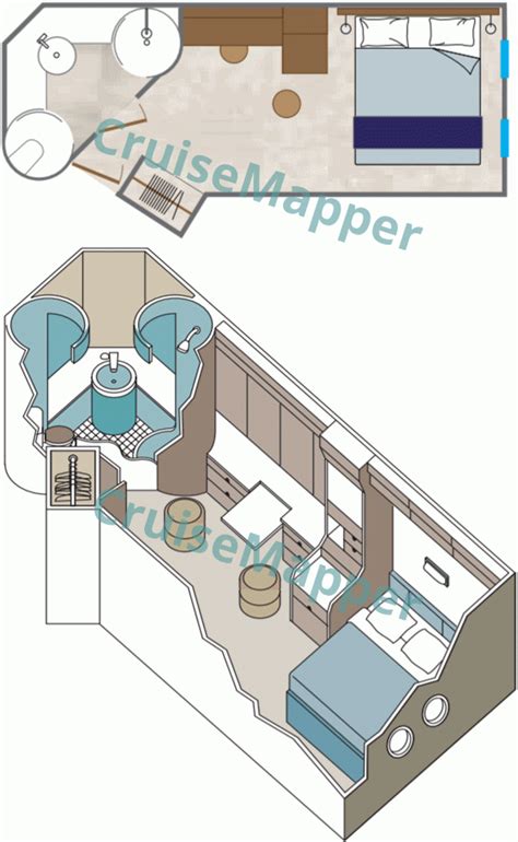 Wind Spirit cabins and suites | CruiseMapper