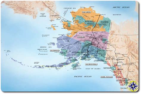 Arctic Circle Map Alaska - Winna Kamillah