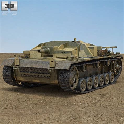 3D model stug iii ii - TurboSquid 1229137