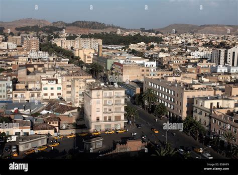 Overlooking the capital city of Asmara, Eritrea, Africa Stock Photo - Alamy