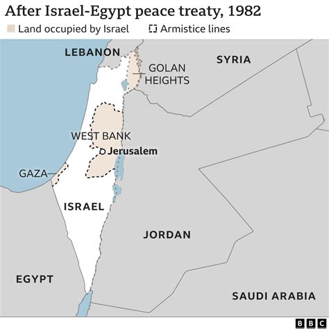 Israel’s borders explained in maps