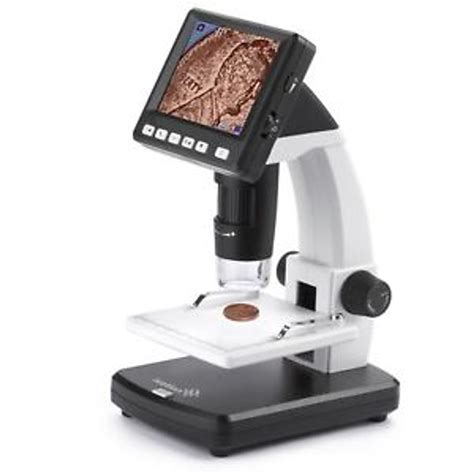 Ivation Portable Digital Hd Lcd Microscope ?Û Rechargeable 14Mp ...