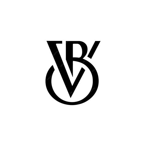 Premium Vector | VB modern logo design