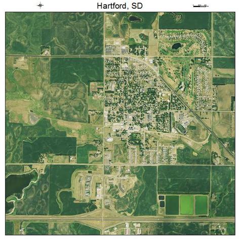 Aerial Photography Map of Hartford, SD South Dakota