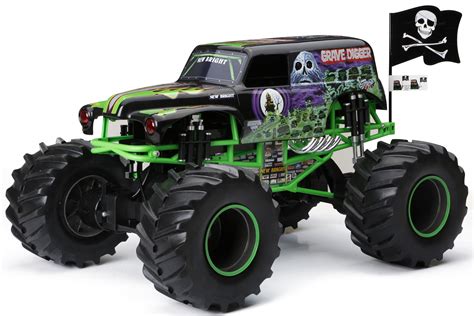 New Bright 1:8 Scale Radio Control Monster Jam Grave Digger – Walmart ...