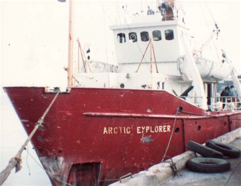 'MS Arctic Explorer' sinking. Jul 3, 1981 - off the coast of ...