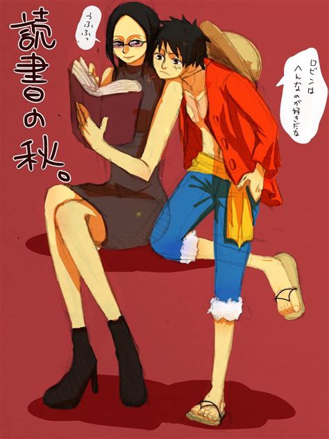 Pin on robin et luffy