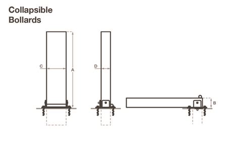 Collapsible Bollards - Classic Architectural Group