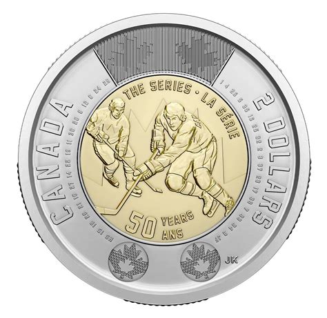 2022 Canada Toonie Summit Series Hockey 50th anniv $2 from roll - in ...