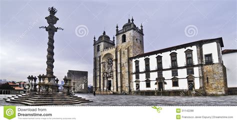 Oporto cathedral stock photo. Image of cathedral, landmark - 31142288