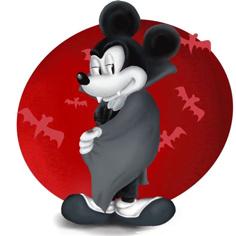 Mickey Mouse Vampire | Mickey mouse halloween, Disney halloween, Mickey ...