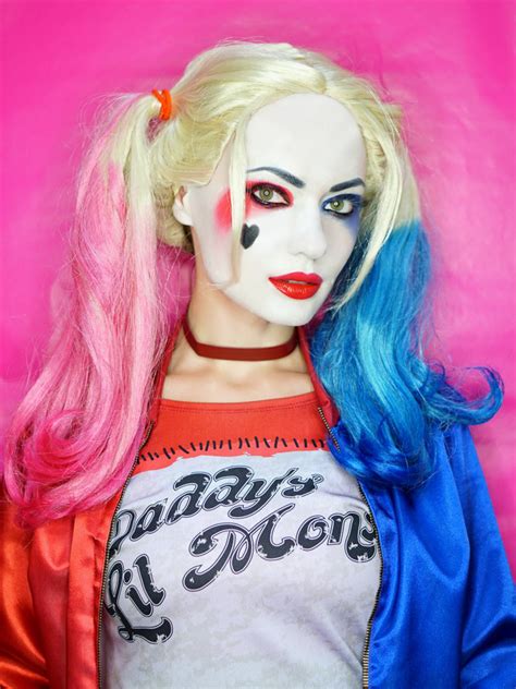 Suicide Squad Harley Quinn Makeup Kit Costume Accessory ...