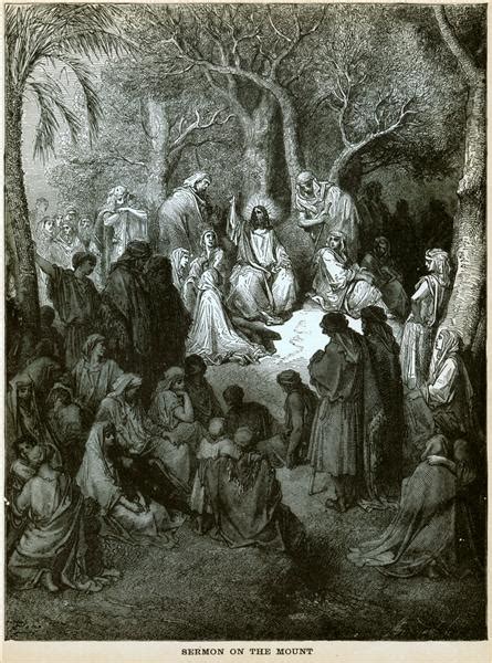 Sermon on the Mount - Gustave Dore - WikiArt.org