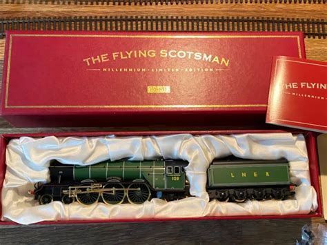 HORNBY OO GAUGE Locomotive R2146 Flying Scotsman A3 Millennium Ltd ...