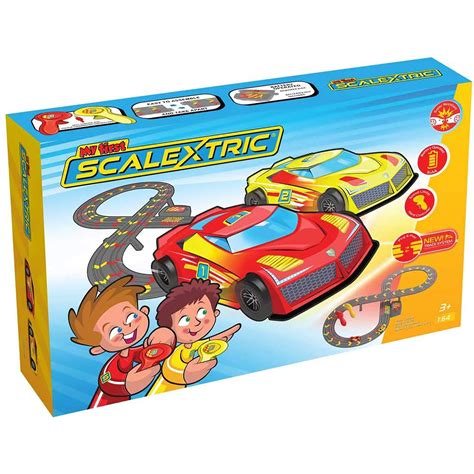 My First Scalextric Car Set Battery Powered Race Set