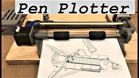 3D Printed Arduino Pen Plotter - YouTube