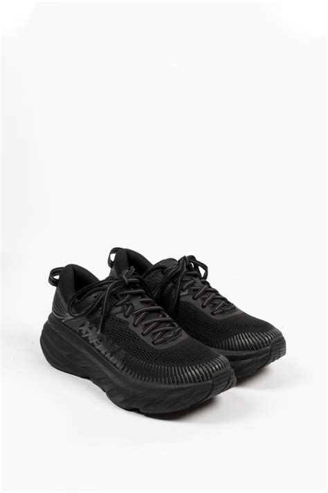 HOKA ONE ONE WOMENS BONDI 7 BLACK – BLENDS