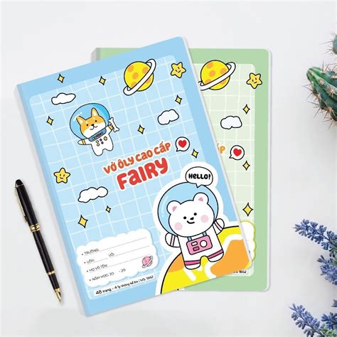 Vở 4 ôly Fairy 48 trang Hải Tiến 1862 - Mua 10 quyển tặng bút chì cao ...