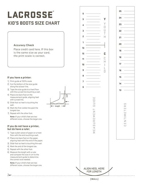 LaCrosse Youth Footwear Size Chart by Danner - Issuu