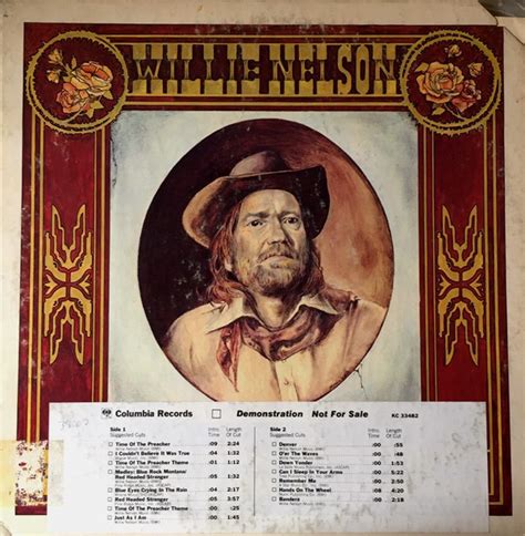 Willie Nelson - Red Headed Stranger (1975, Vinyl) | Discogs