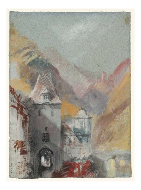 The Enderttor and Alte Thorschenke, Cochem, 1839 by John Mallord ...