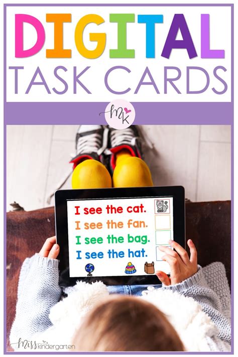 Using Boom Cards in Kindergarten - Miss Kindergarten