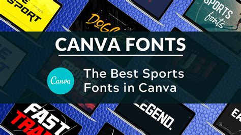 Best Sports Fonts in Canva - Blogging Guide