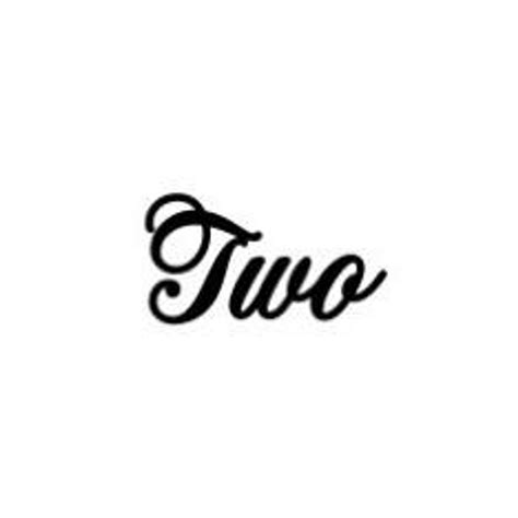 'Two' Small Font EMBOSSER