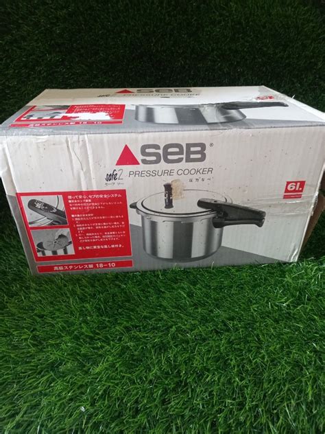 SEB Pressure cooker 6liters, Furniture & Home Living, Kitchenware ...