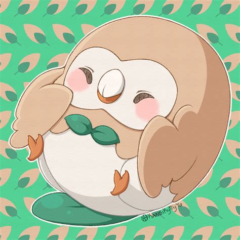 Rowlet by kittikaiju on DeviantArt